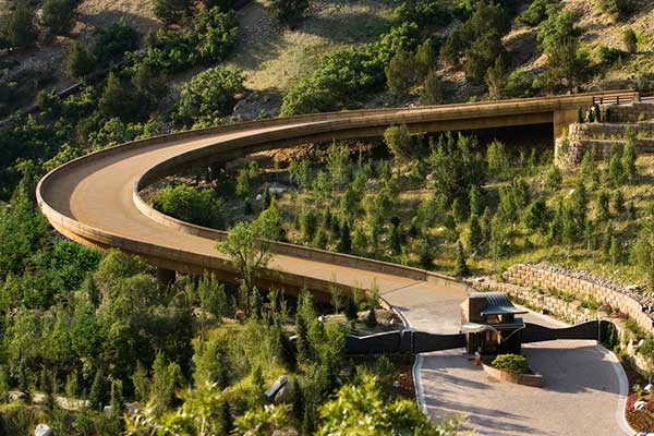 Tavaci Entrance Drive from Gatehouse